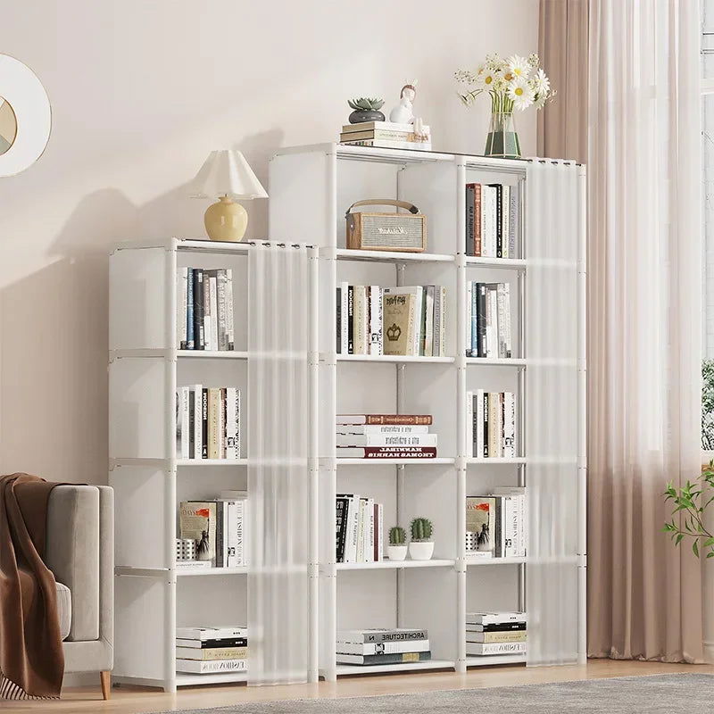Storage Furniture Bookcase Shelf Display Sofa Table Book Shelf Clearance Large Speedrack Crack Shelves Children's Bookcases Iron - Slobuy