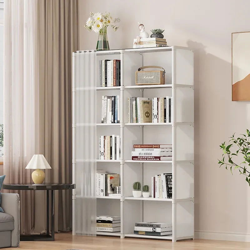 Storage Furniture Bookcase Shelf Display Sofa Table Book Shelf Clearance Large Speedrack Crack Shelves Children's Bookcases Iron - Slobuy