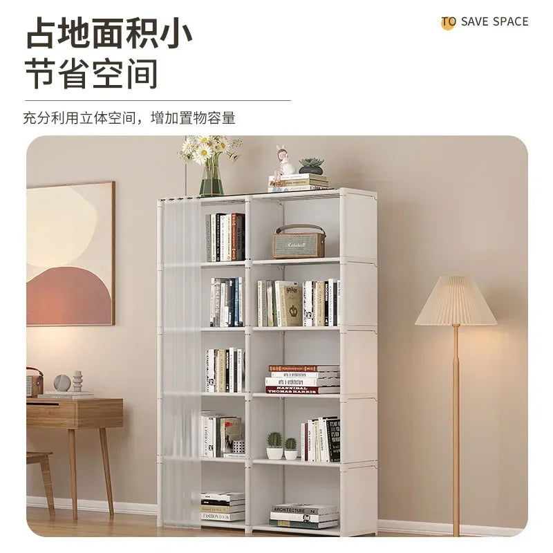 Storage Furniture Bookcase Shelf Display Sofa Table Book Shelf Clearance Large Speedrack Crack Shelves Children's Bookcases Iron - Slobuy