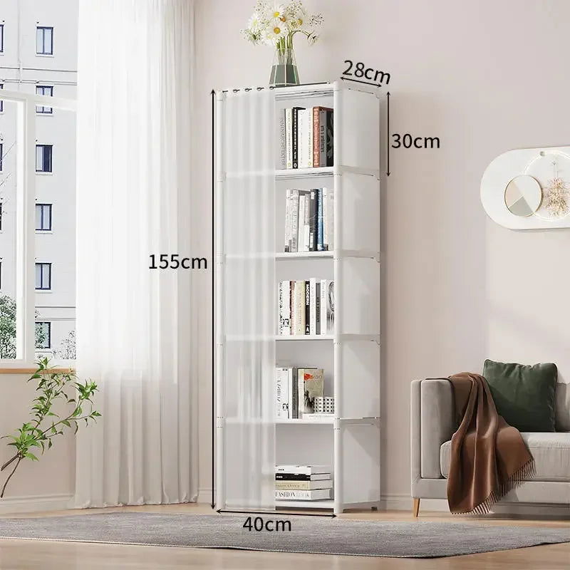 Storage Furniture Bookcase Shelf Display Sofa Table Book Shelf Clearance Large Speedrack Crack Shelves Children's Bookcases Iron - Slobuy