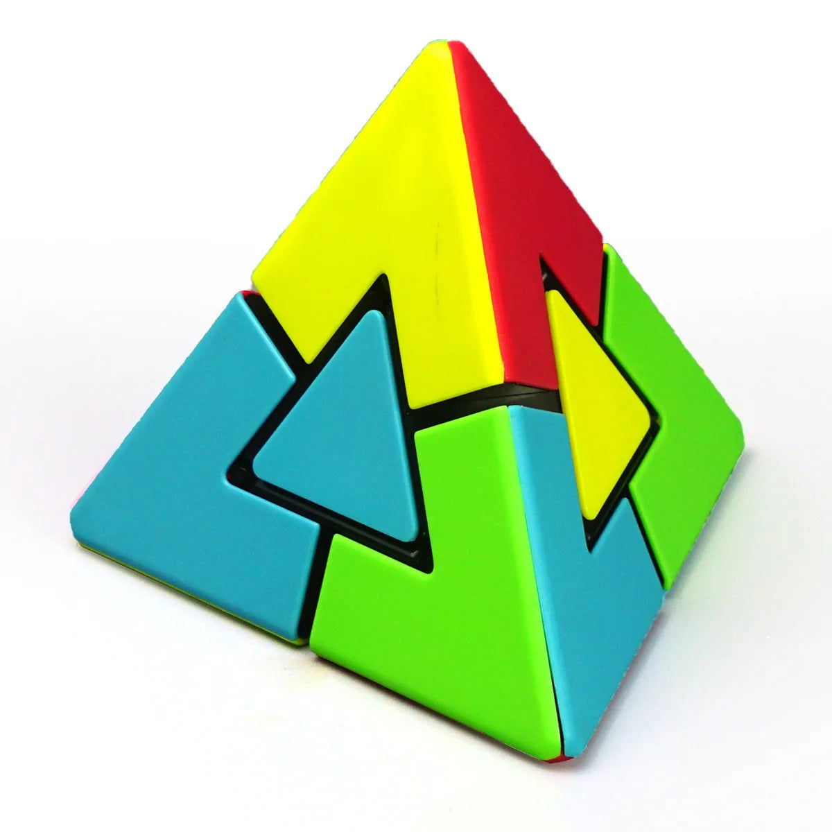Strange Shape Magic Cube Duet Pyramid 2x2 Duo Brain Teaser Puzzle Educational Toy - Slobuy