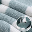 Striped Pattern Towel Set Soft Hand Towel Bath Towel Quick Drying Absorbent Towels For Bathroom - Slobuy