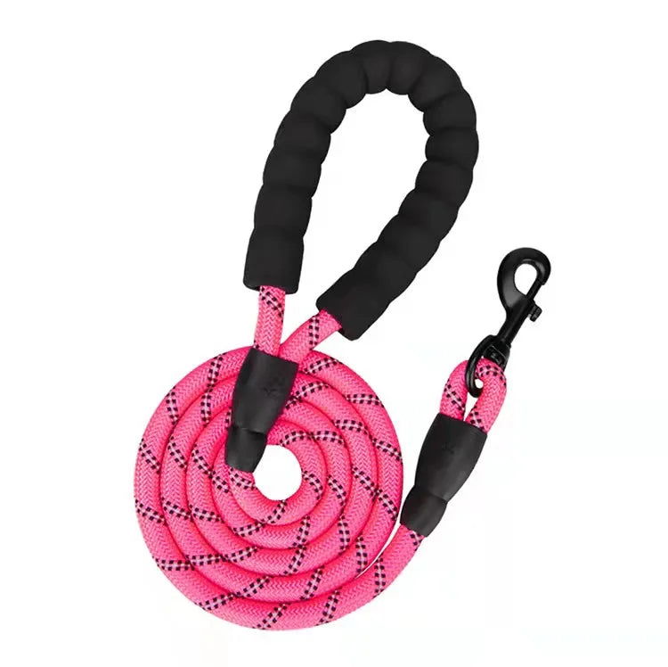 Strong Dog Leash Pet Leashes Reflective Leash For Big Small Medium Dog Leash Drag Pull Tow Golden Retriever - Slobuy