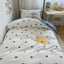 Student Dormitory Three-Piece Set Love Printed Quilt Cover Household Bed Sheet Set Skin-Friendly Soft Suitable for Sleeping Nake - Slobuy