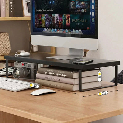 Student dormitory computer monitor elevated display base  home office elevated computer desktop creative storage rack - Slobuy