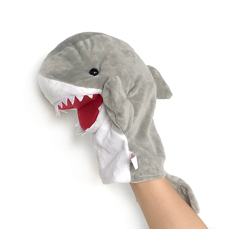 Stuffed Plush Animals Toys Hand Finger Story Puppet Kawaii Dolls Educational Baby Toys Lion Elephant Bunny Monkey Children GIft - Slobuy