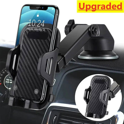 Sucker Car Phone Holder Mount Stand Suction Cup Smartphone Mobile Cell Support in Car Bracket For iPhone Xiaomi Huawei Samsung - Slobuy