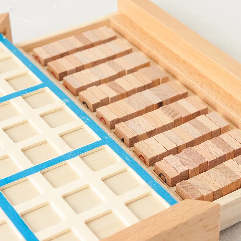 Sudoku Crosswords Montessori Wooden Educational Digits Inference logic Games Latin Square Math Puzzles Number Place Games Toys - Slobuy