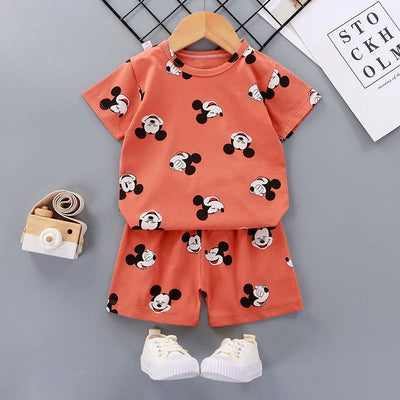 Summer Baby Boy clothes Short sleeve Newborn Baby Clothes Set 2 Pieces Children's Clothes Set leisure Toddler Clothes - Slobuy