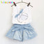 Summer Baby Girls Clothes Toddler Clothing Vest+Shorts 2PCS set Children Girls Costume 0-7Year Infant Outfits kidswear BC1152 - Slobuy