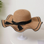 Summer Beach Sunscreen Straw Hat for Women's Fresh Face Covering Travel Versatile Sun Hat Sunshade Hat - Slobuy