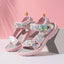 Summer Children Sandals Baby Girls Toddler Soft Non-Slip Shoes Baby Cute Pearl Princess Dance Kids - Slobuy