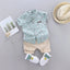 Summer Cotton Baby Boys Clothes suits Fashion Children's girls Shirt with Shorts 2-Piece Sets - Slobuy