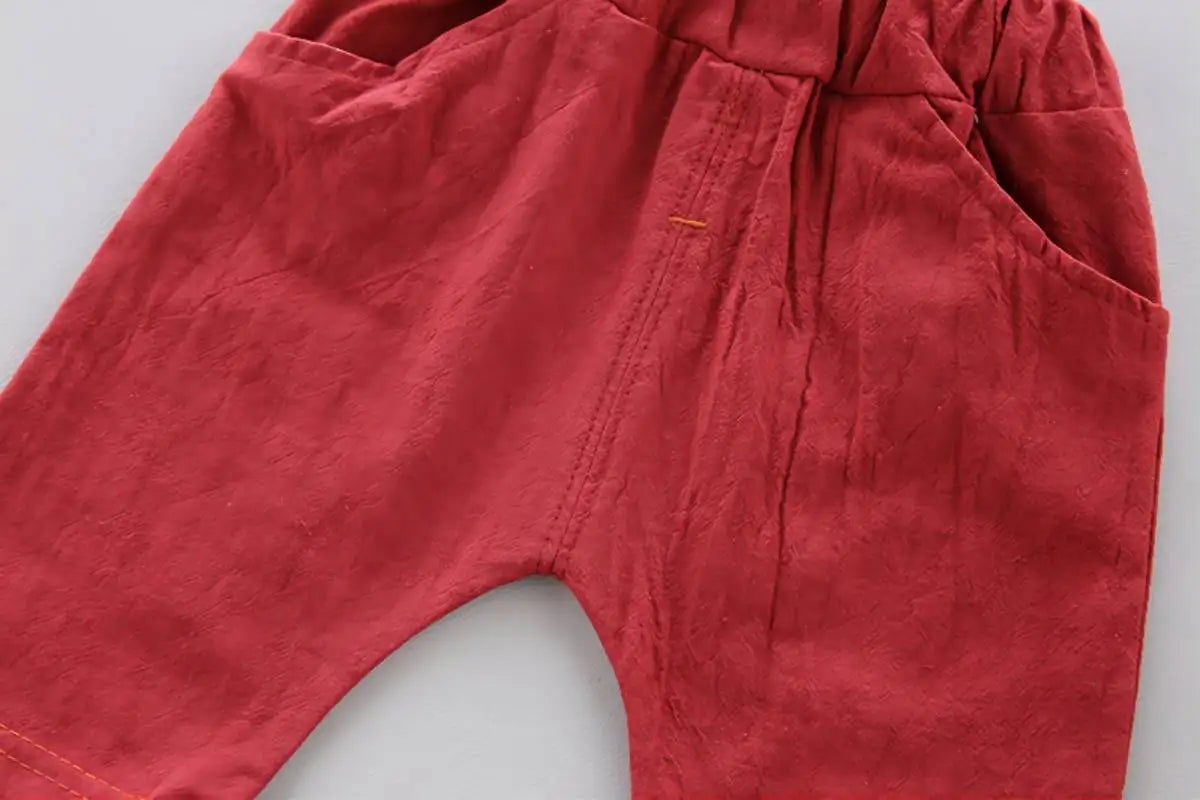 Summer Cotton Baby Boys Clothes suits Fashion Children's girls Shirt with Shorts 2-Piece Sets - Slobuy