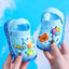 Summer Kids Sandals Hole Children's Shoes Slippers Soft Anti-Skid Cartoon DIY Design Hole Baby Shoes Sandy Beach For Boys Girls - Slobuy