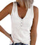 Summer Maternity Nursing T-Shirt Casual Female Women's Clothing Cotton Sleeveless V-Neck Breastfeeding Tees Tank Tops Plus Size - Slobuy