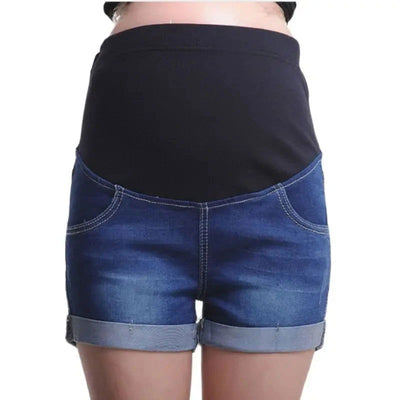 Summer Maternity Short Pregnant Denim Jean Mommy Clothing Pregnancy Jeans Maternity Clothes - Slobuy