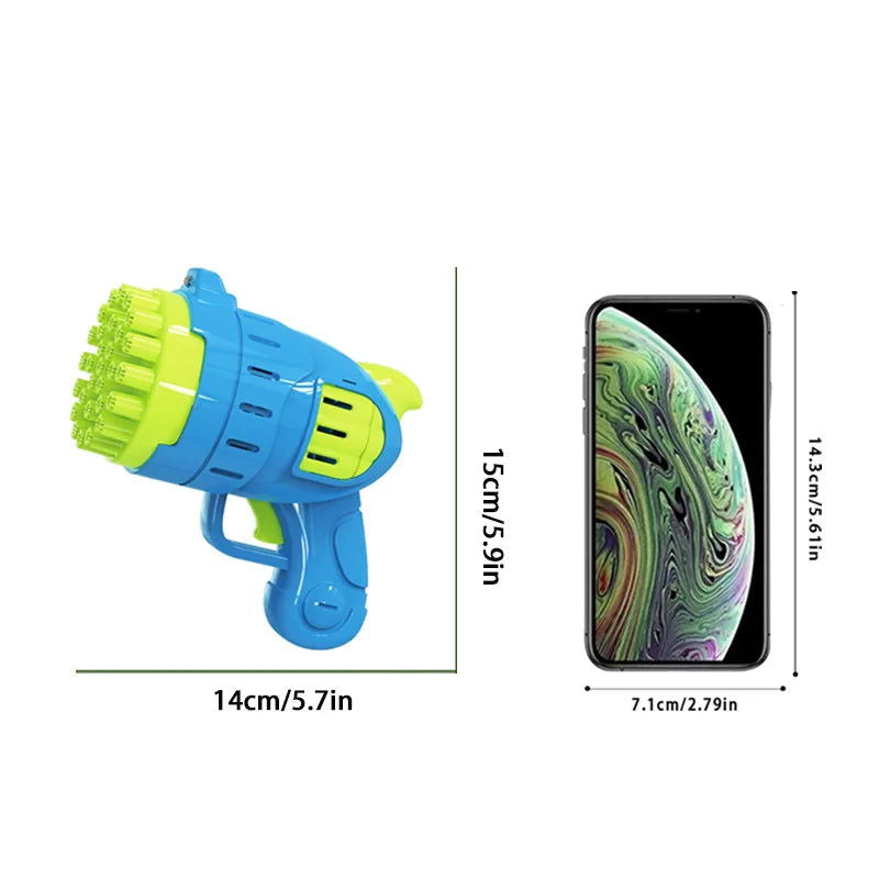Summer Outdoor Activities Handheld Bubble Toy Bubble Gun Holiday Gift (Without Bubble Water) - Slobuy