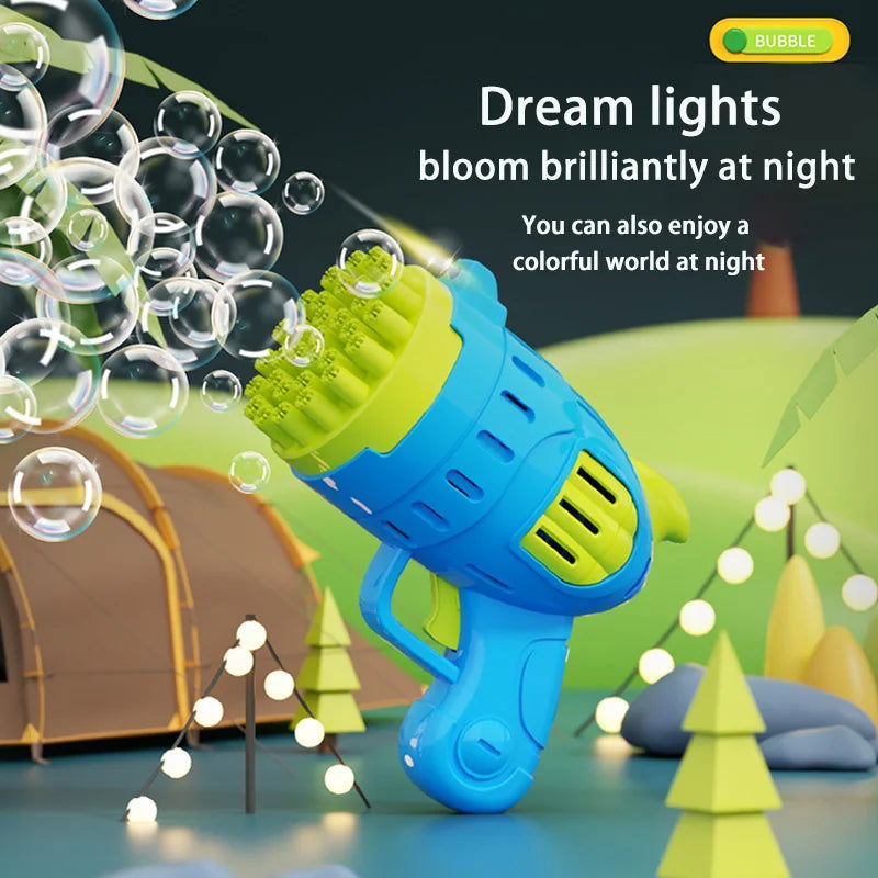 Summer Outdoor Activities Handheld Bubble Toy Bubble Gun Holiday Gift (Without Bubble Water) - Slobuy