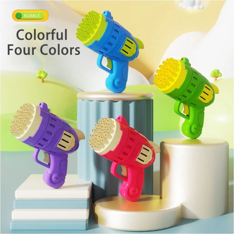 Summer Outdoor Activities Handheld Bubble Toy Bubble Gun Holiday Gift (Without Bubble Water) - Slobuy