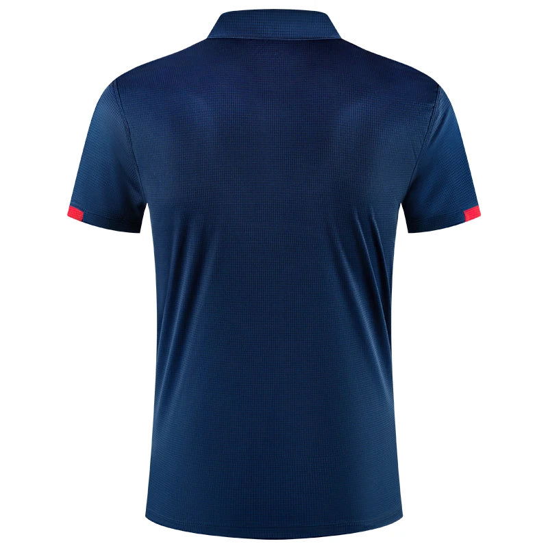 Summer Quick-drying Polo Shirt Custom Print Logo Golf Jerseys Individual Group Personalized Custom Embroidery LOGO Polo Tees Top - Slobuy