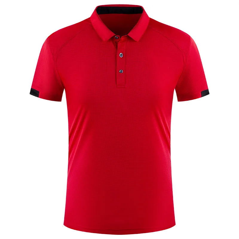 Summer Quick-drying Polo Shirt Custom Print Logo Golf Jerseys Individual Group Personalized Custom Embroidery LOGO Polo Tees Top - Slobuy