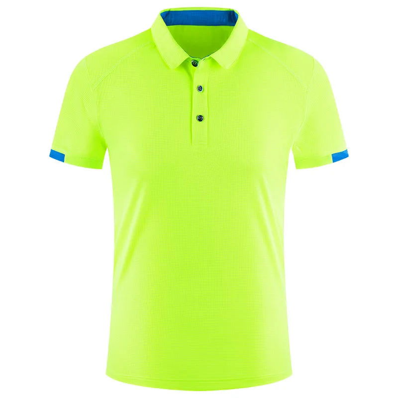 Summer Quick-drying Polo Shirt Custom Print Logo Golf Jerseys Individual Group Personalized Custom Embroidery LOGO Polo Tees Top - Slobuy
