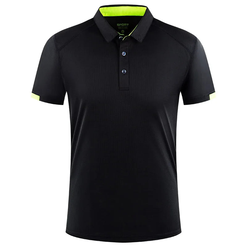 Summer Quick-drying Polo Shirt Custom Print Logo Golf Jerseys Individual Group Personalized Custom Embroidery LOGO Polo Tees Top - Slobuy