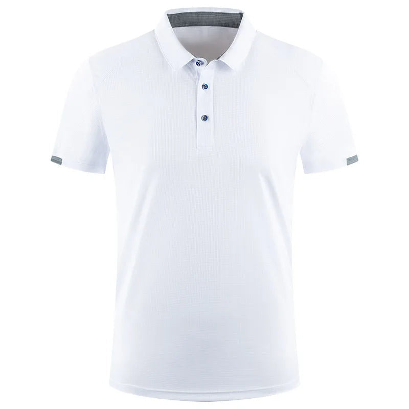 Summer Quick-drying Polo Shirt Custom Print Logo Golf Jerseys Individual Group Personalized Custom Embroidery LOGO Polo Tees Top - Slobuy