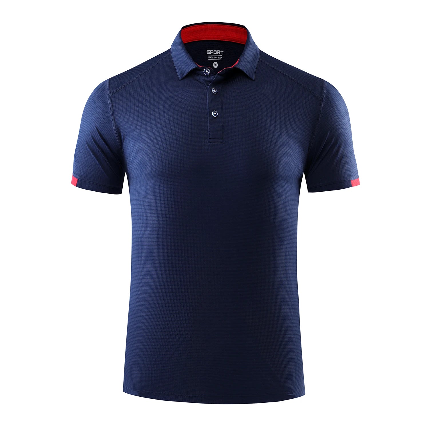 Summer Quick Drying Short Sleeved Polo Shirt Golf Jersey Company Group Breathable Fitness Lapel Sports Sleeved 8-Color Large Top - Slobuy