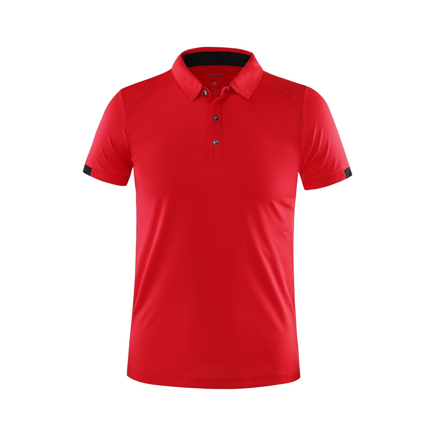 Summer Quick Drying Short Sleeved Polo Shirt Golf Jersey Company Group Breathable Fitness Lapel Sports Sleeved 8-Color Large Top - Slobuy