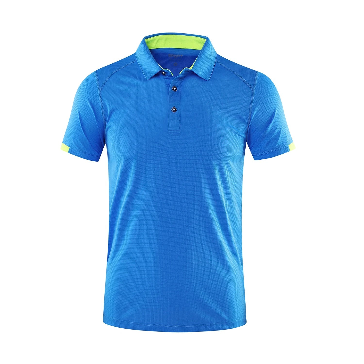 Summer Quick Drying Short Sleeved Polo Shirt Golf Jersey Company Group Breathable Fitness Lapel Sports Sleeved 8-Color Large Top - Slobuy
