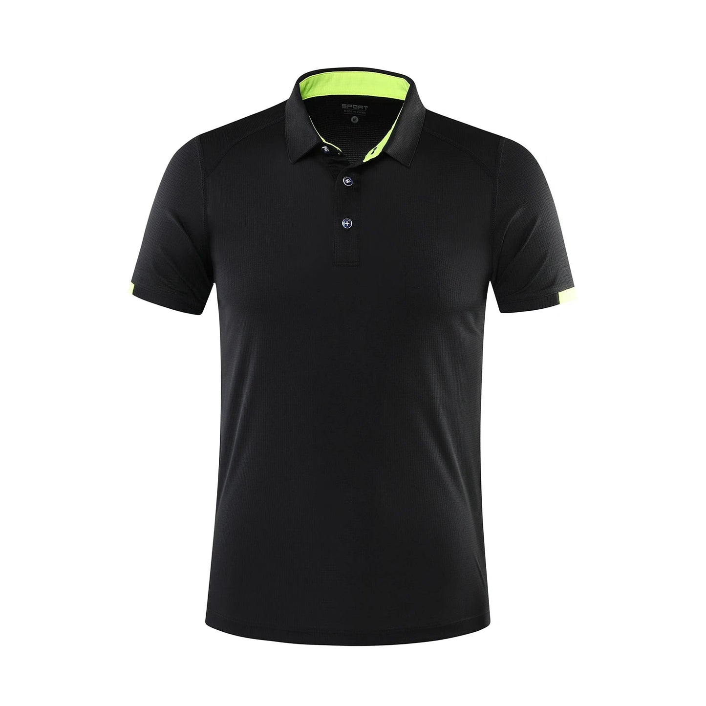 Summer Quick Drying Short Sleeved Polo Shirt Golf Jersey Company Group Breathable Fitness Lapel Sports Sleeved 8-Color Large Top - Slobuy