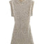 Summer Sequins Sliver Sparkling Patchwork Mini Dress Women 2024 O-neck Sleeveless Bodycon Dresses Lady Partywear Club Vestido - Slobuy