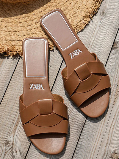 Summer Slippers Women Flat Luxury Outdoor Beach Flip Flops Female Sandals Trend Brand Design Slides Shoes Woman 2024 Big Size 42 - Slobuy