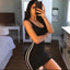 Summer Women Casual Sheath Dress Lady Spaghetti Strap Sleeveless Sexy Stretch Slim Dress Vestidos QT030 - Slobuy