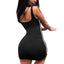 Summer Women Casual Sheath Dress Lady Spaghetti Strap Sleeveless Sexy Stretch Slim Dress Vestidos QT030 - Slobuy