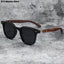 Sunglasses for Men Women's Trendy Retro Wood Grain Polarized UV Protection Eyewear Cycling Outdoor Street Photography - Slobuy