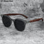 Sunglasses for Men Women's Trendy Retro Wood Grain Polarized UV Protection Eyewear Cycling Outdoor Street Photography - Slobuy