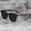 Sunglasses for Men Women's Trendy Retro Wood Grain Polarized UV Protection Eyewear Cycling Outdoor Street Photography - Slobuy