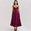 Suninheart Summer Formal Occasion Strapless Dress Sexy Elegant Fit and Flare Birthday Party Dresses Red Women's Clothing - Slobuy