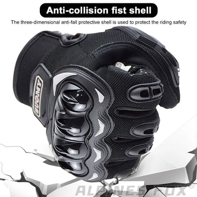 Suomy Motorcycle Gloves Moto Touch Screen Breathable Motorbike Racing Riding Bicycle Protective Guantes Summer Sports for Honda - Slobuy