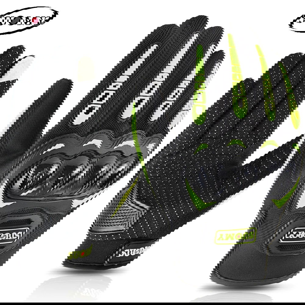 Suomy Motorcycle Gloves Summer Mesh Breathable Moto Gloves Men Women Touch Screen Motocross Gloves Touch Screen Cycling Gloves - Slobuy