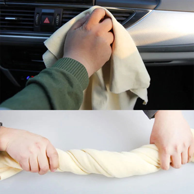 Super Absorbent Car Washing Towels Chamois Leather Quick Dry Towel for Auto Home Kitchen Furniture Glass Cleaning Cloth Towel - Slobuy