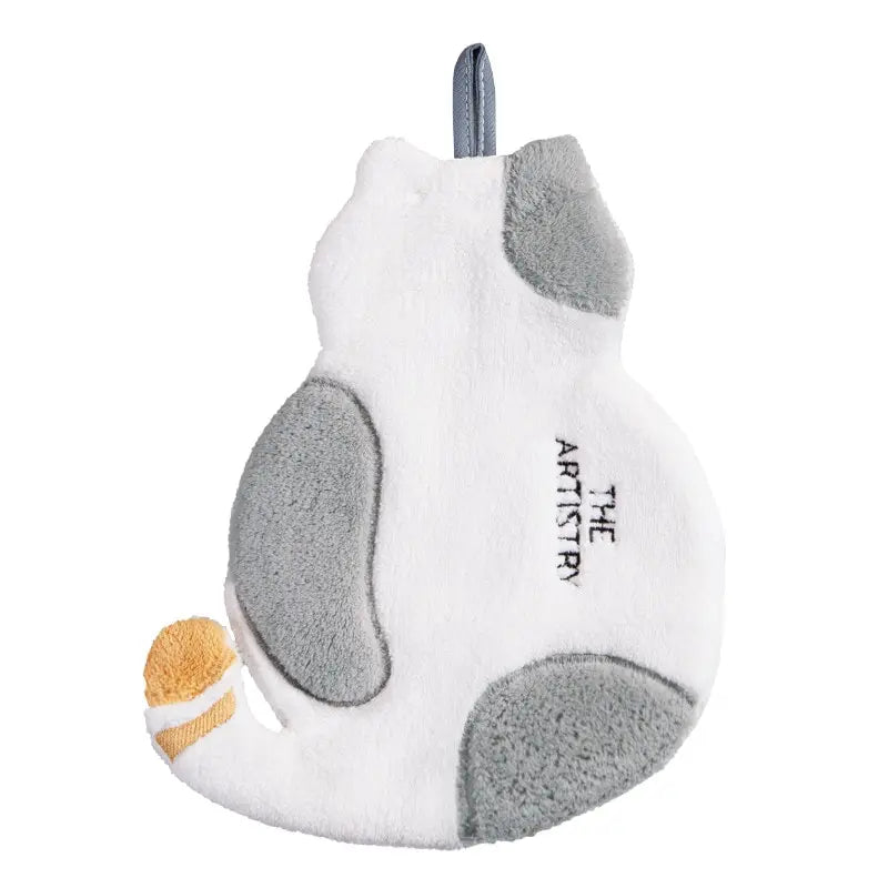 Super Absorbent Cute Cat Hand Towel Household Microfiber Kitchen Towel High-efficiency Tableware Cleaning Towel Kitchen Tools - Slobuy