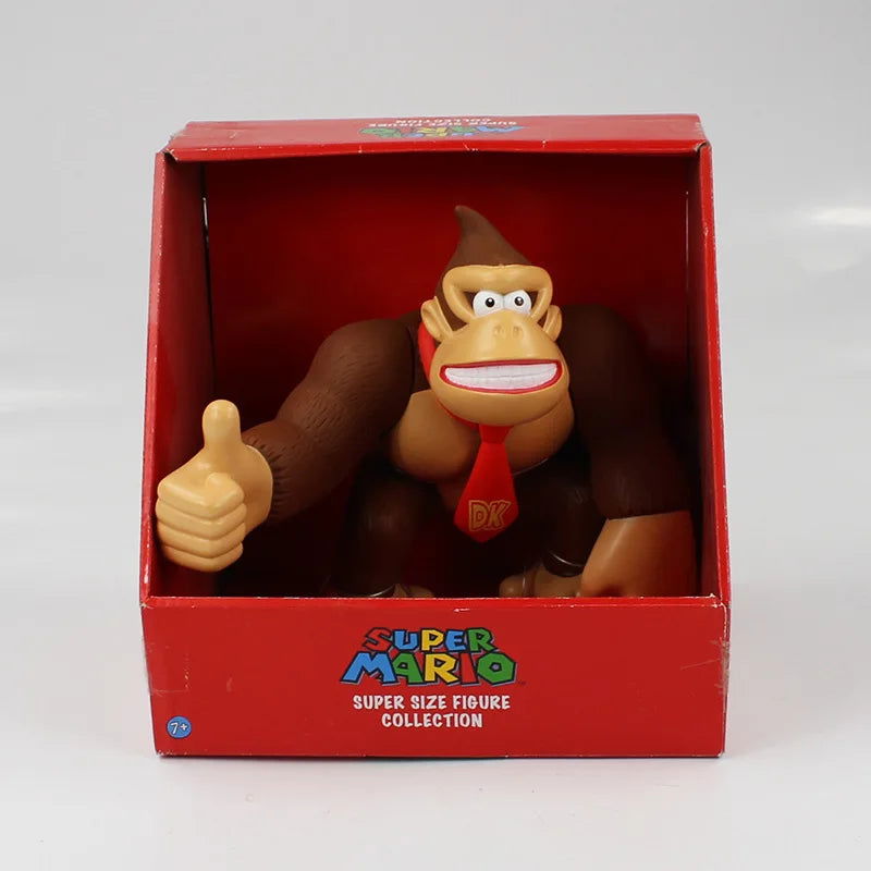 Super Mario Bros Toys Mario Luigi Yoshi Peach Bowser Donkey Kong Anime Figures Action Collection Toys Model Dolls for Kids Gifts - Slobuy