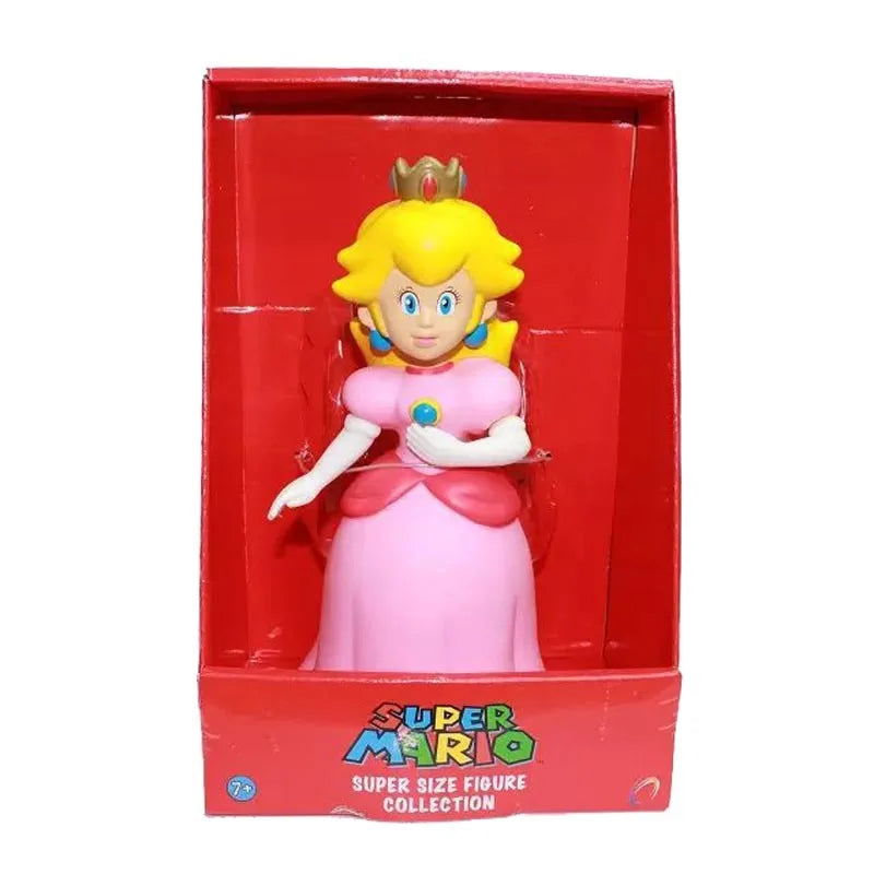 Super Mario Bros Toys Mario Luigi Yoshi Peach Bowser Donkey Kong Anime Figures Action Collection Toys Model Dolls for Kids Gifts - Slobuy