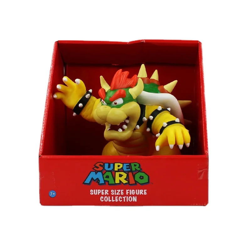 Super Mario Bros Toys Mario Luigi Yoshi Peach Bowser Donkey Kong Anime Figures Action Collection Toys Model Dolls for Kids Gifts - Slobuy