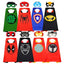 Superhero Capes for Kids 3-10 Year Old Boy Gifts Boys Cartoon Dress Up Costumes Party Supplies Easter Gifts - Slobuy