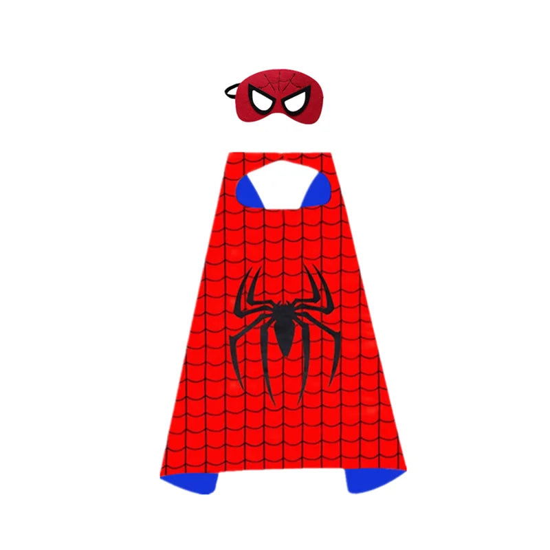 Superhero Capes for Kids 3-10 Year Old Boy Gifts Boys Cartoon Dress Up Costumes Party Supplies Easter Gifts - Slobuy